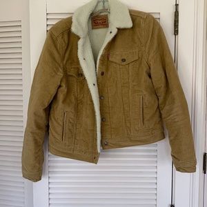 Levi Corduroy Shearling Jacket